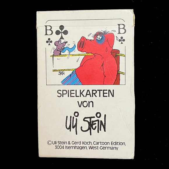Uli Stein German Cartoon Playing Cards - Carta Mundi - Picture 1 of 8
